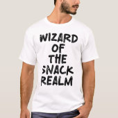 T-shirt Magicien du royaume des collations (Devant)