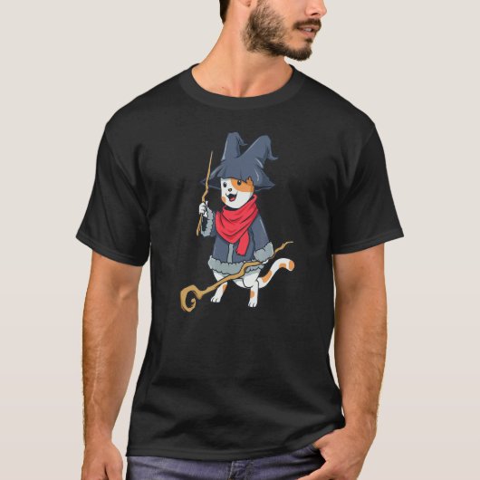 T-shirt Magicien Et Magicien Chat Magicien (Devant)