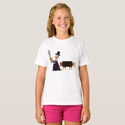 T-shirt Magicien exécutant (Devant entier)