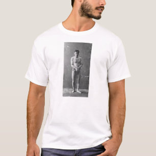 T-shirt Magicien Harry Houdini se tenant dans les chaînes