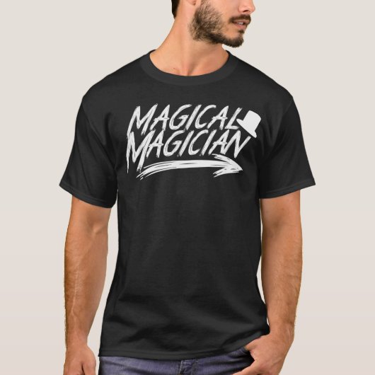 T-shirt Magicien Magicien Illusionniste Assistant Magic Tr (Devant)