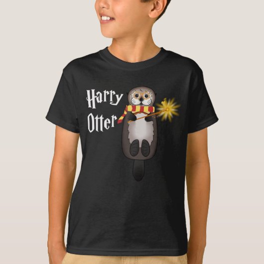 T-shirt Magicien Otter Funny Otter Harry (Devant)