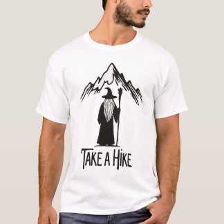 T-shirt Magicien prends une randonnée