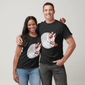 T-SHIRT MAGICIEN ROUGE MOOGLE FFXIV (Unisexe)