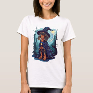 T-shirt Magicien Wiener � Dachshund Magique