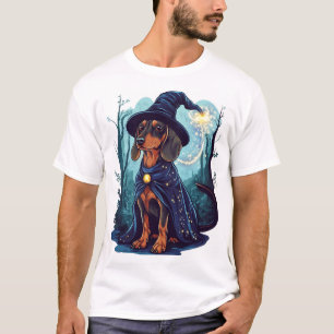 T-shirt Magicien Wiener � Dachshund Magique