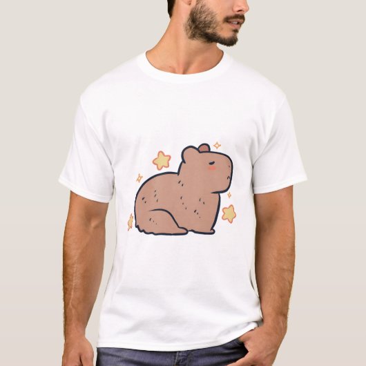 T-shirt Magie Capybara (Devant)