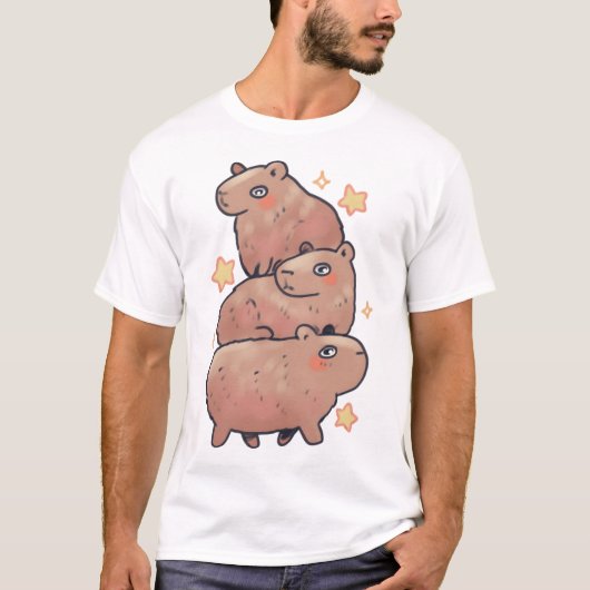 T-shirt Magie Capybara (Devant)