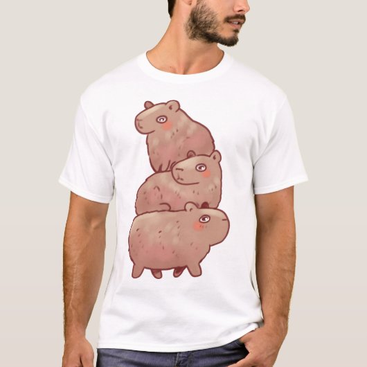 T-shirt Magie Capybara (Devant)