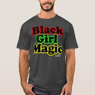 T-shirt Magie de la fille noire