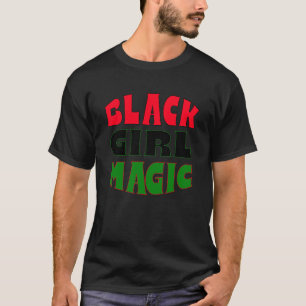 T-shirt Magie de la fille noire