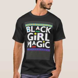 T-shirt Magie de la fille noire