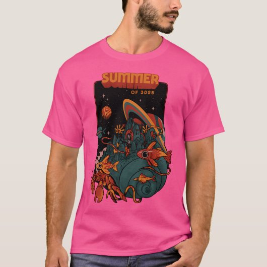 T-shirt Magie D'Été De 3025 (Devant)