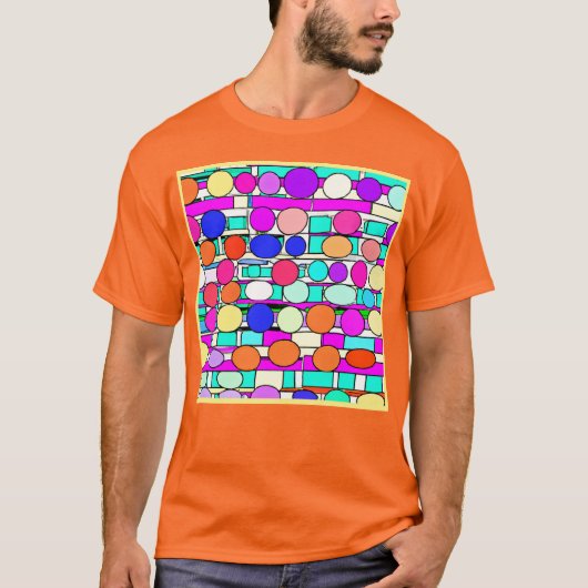 T-shirt Magie Motif colorée (Devant)
