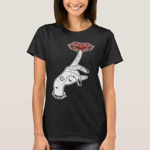 T-shirt Magie noire occulte gothique Emo Satanique Gothiqu