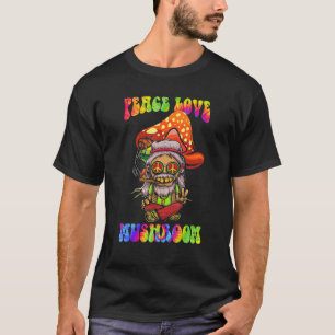 T-shirt Magie Psilocybin Champignons Tie Dye Hippie Love M