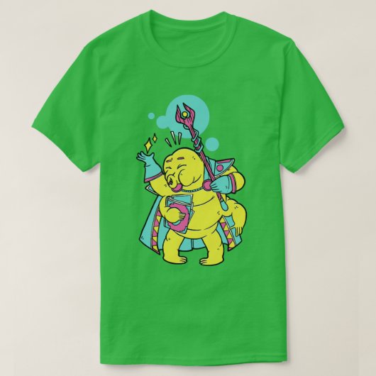 T-shirt Magie RPG de l'assistant Tardigrade (Design devant)