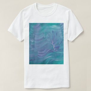 T-shirt Magie sous-marine, art abstrait coloré unique