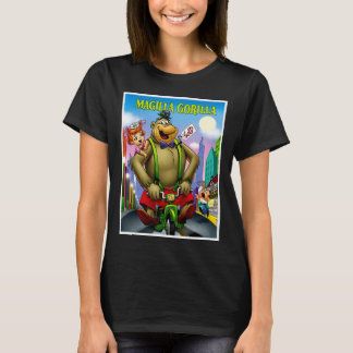 T-shirt MAGILLA GORILLA : Dessin Animé Abstrait Vintage Ca
