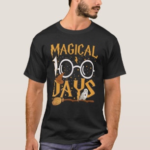 T-shirt Magique 100 Jours D'École Drôle Enseignant 100E Jo