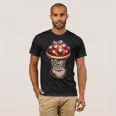 T-shirt magique de champignon par le DMT (Devant entier)