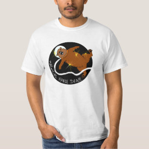T-shirt magique d'ours de l'espace