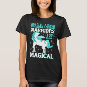 T-shirt Magique Unicorne Ovarienne Cancer guerrier