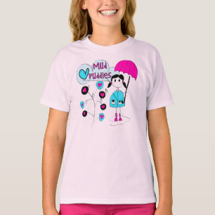 T-shirt Magmas de boue d'amour de la fille I