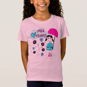 T-Shirt Magmas de boue d'amour de la fille I