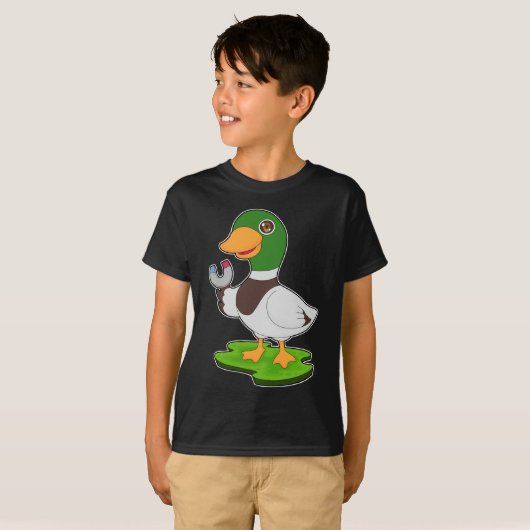 T-shirt Magnet de canard (Devant entier)