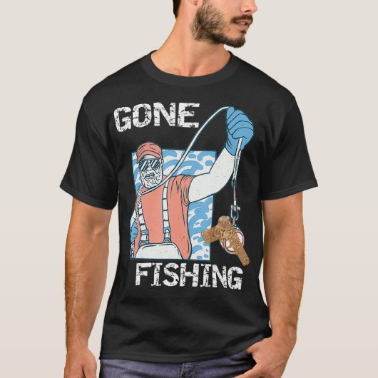 T-shirt Magnet Fishing Designs Funny Magnet Fishing (Devant)