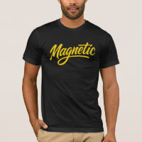 Magnétique - Gras de conception de script canari T