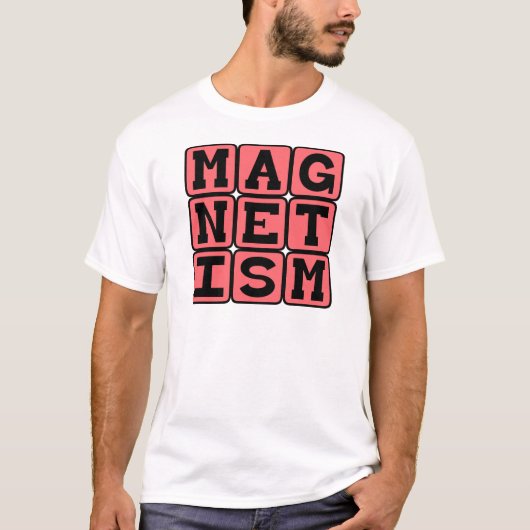 T-shirt Magnétisme, Force Invisible (Devant)