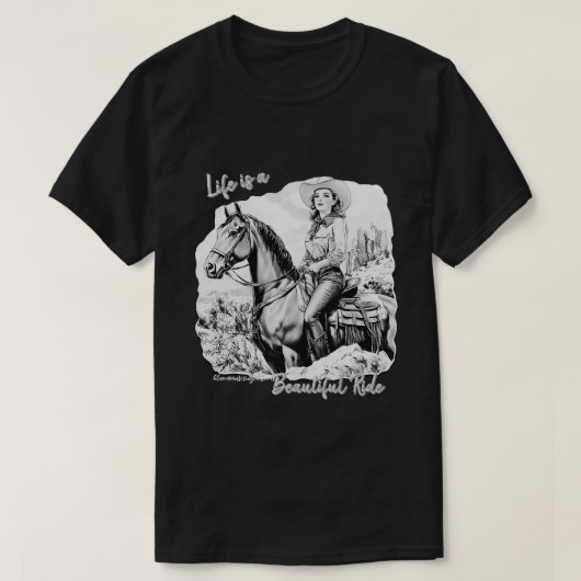 T-shirt Magnifique balade (Design devant)