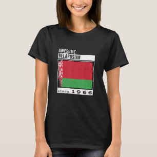 T-shirt Magnifique Biélorusse depuis 1966 Biélorusse 56ème