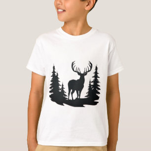 T-shirt Magnifique Camion Entre Pins