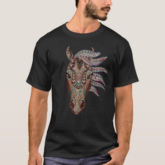 T-shirt Magnifique Cheval (Devant)