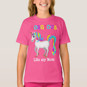 T-shirt Magnifique Comme Maman - Magique Unicorne