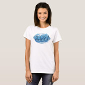 T-shirt Magnifique CONCEPTION Graphique 2D JOYEUX (Devant entier)