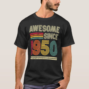 T-shirt Magnifique depuis 1950 73e anniversaire Retro