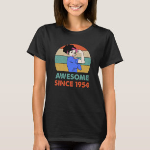 T-shirt Magnifique depuis 1954 69 Ans 69ème Décor