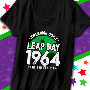 T-shirt Magnifique depuis 1964 Leap Année Jour Février 29 