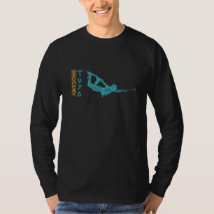 T-shirt Magnifique depuis 1976 Wakeboard Lifestyle 1