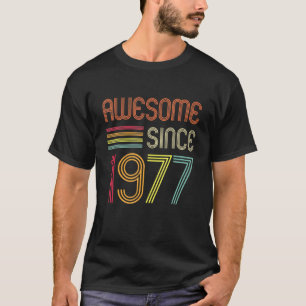 T-shirt Magnifique depuis 1977 45e anniversaire Retro