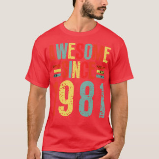 T-shirt Magnifique Depuis 1981 5