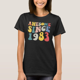T-shirt Magnifique depuis 1983 40 ans 40e anniversaire Gro