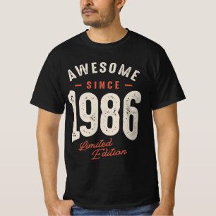 T-shirt Magnifique depuis 1986 - 36e anniversaire Retro Cl