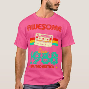 T-shirt Magnifique depuis 1988 Limited Edition