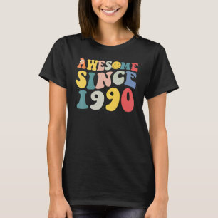 T-shirt Magnifique Depuis 1990 33 Ans 33e Anniversaire Gro