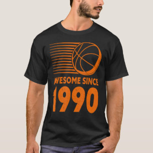 T-shirt Magnifique depuis 1990 Basketball 32e anniversaire